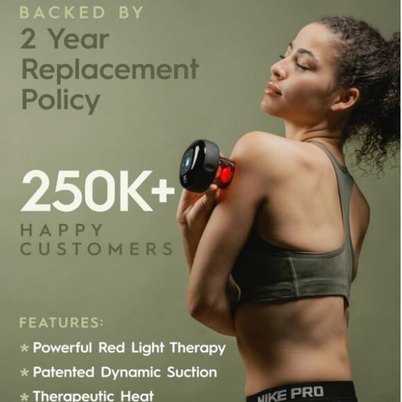 REVO The Original 4-in-1 Smart Cupping Therapy Massager Bundle NEW - Picture 6 of 11